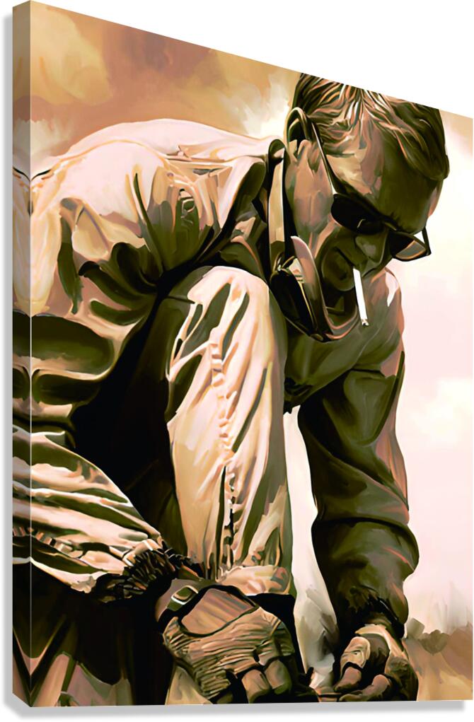 STEVE MCQUEEN Canvas Print