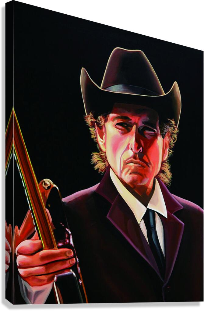 Bob Dylan Canvas Print