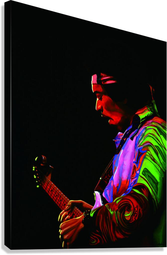 Jimi Canvas Print