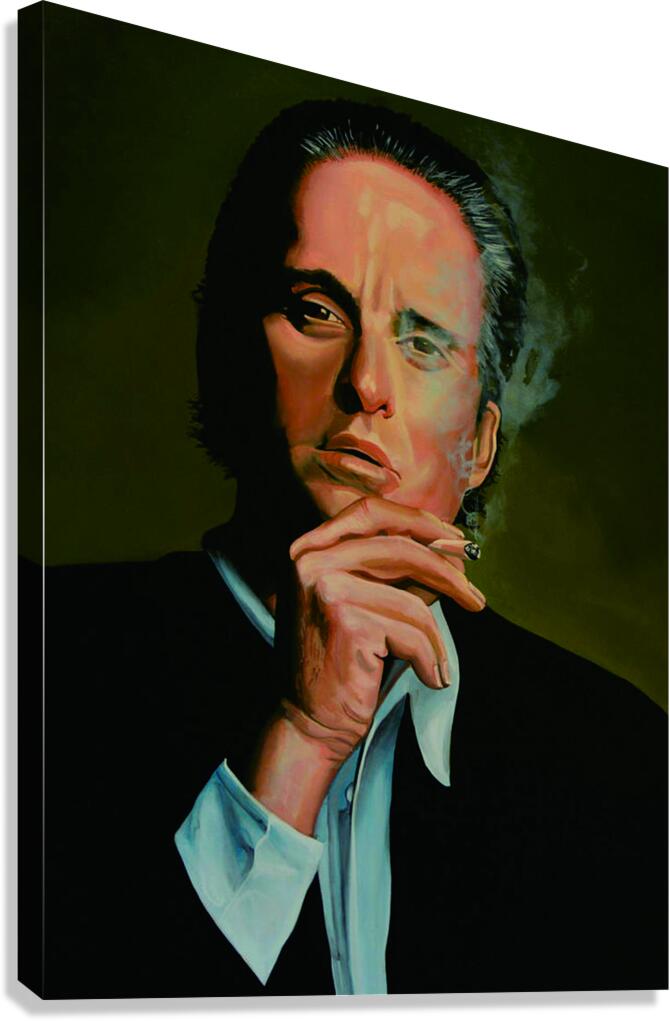 Michael Douglas Canvas Print