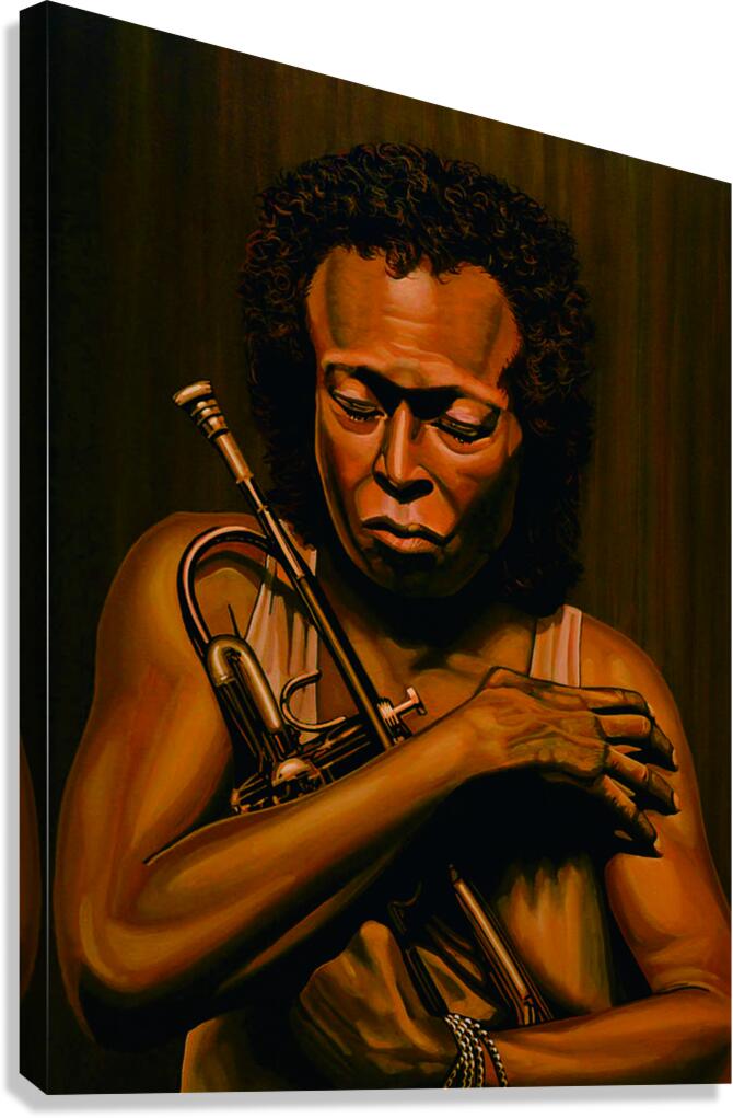 Miles Davis Canvas Print