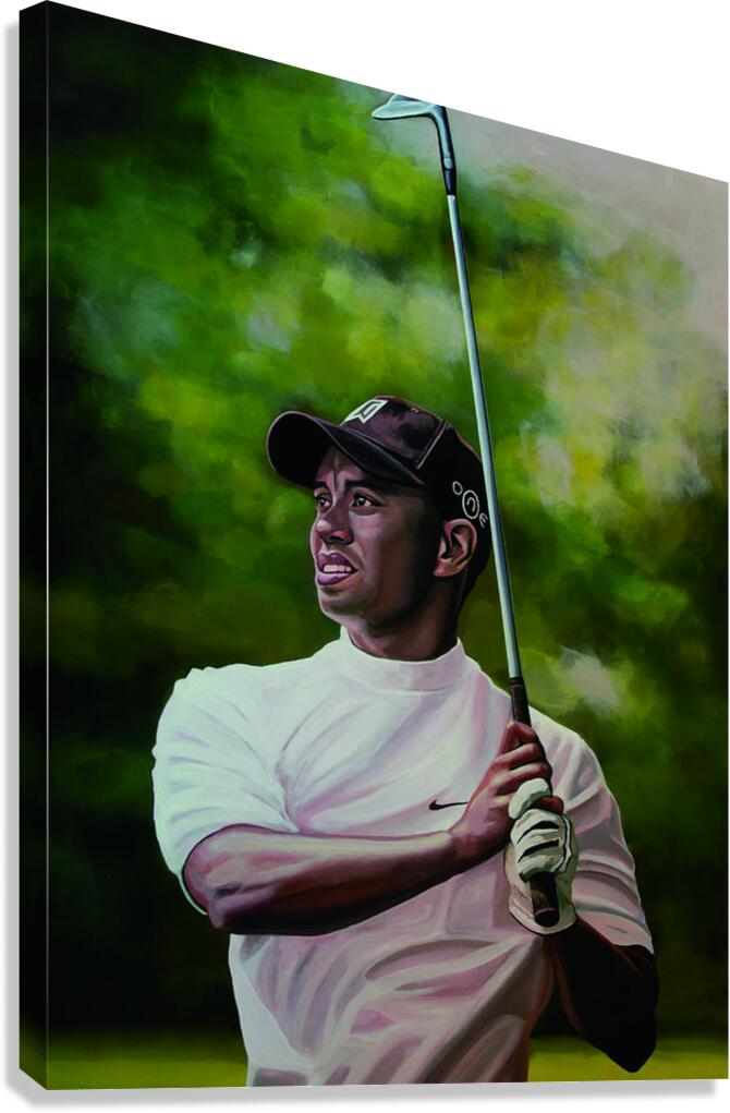 Tiger Woods Canvas Print
