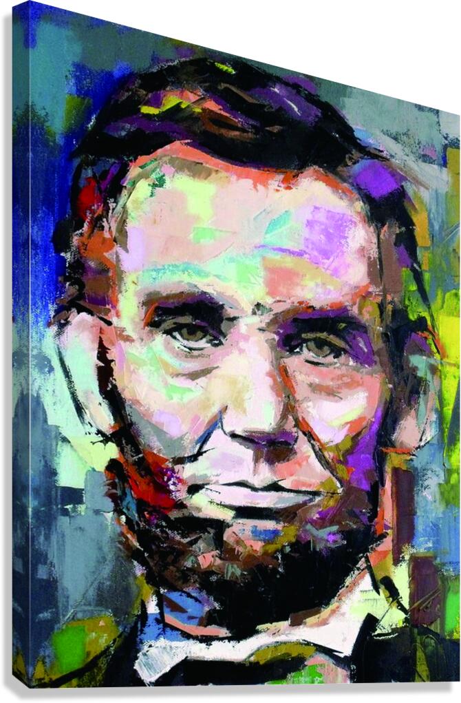 abraham lincoln Canvas Print