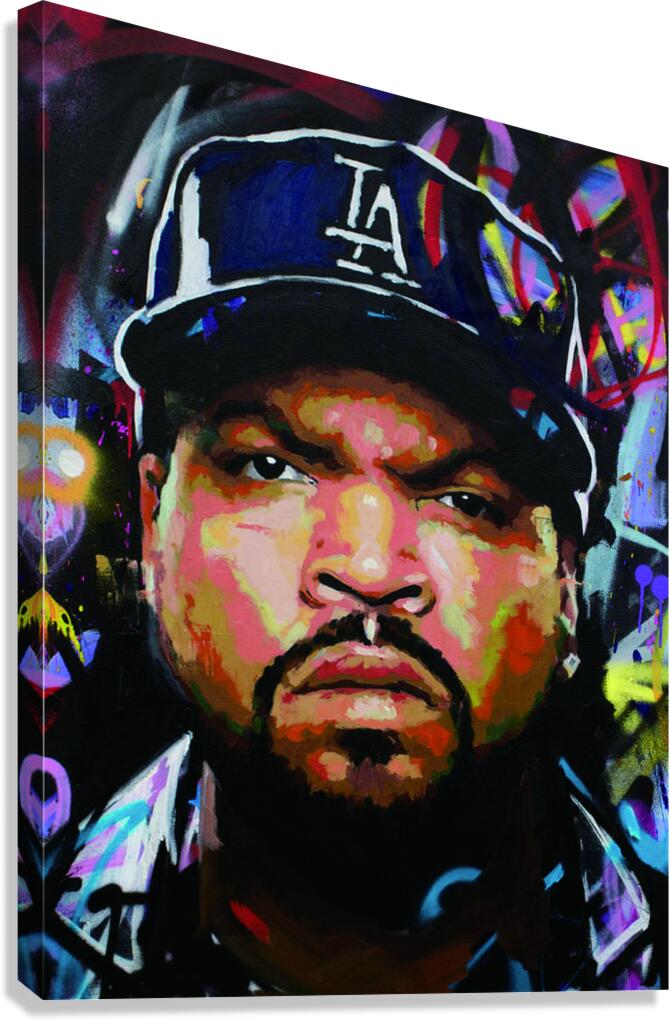 ice cube Canvas Print