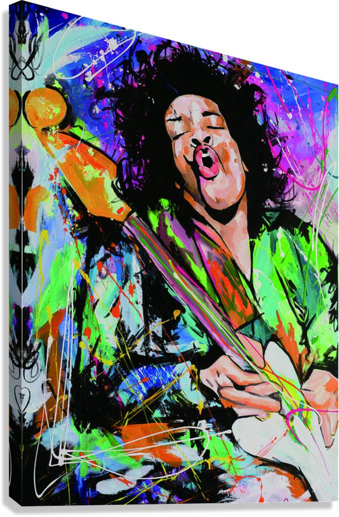  jimi hendrix Canvas Print