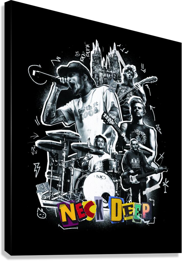neckdeep Canvas Print