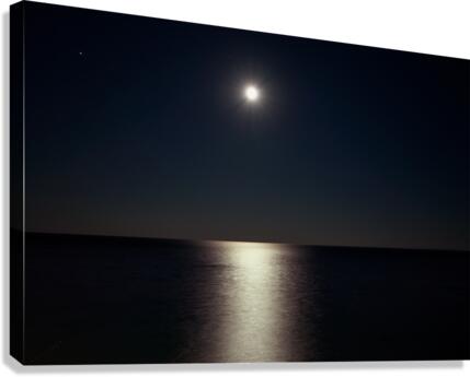 Full moon Canvas Print