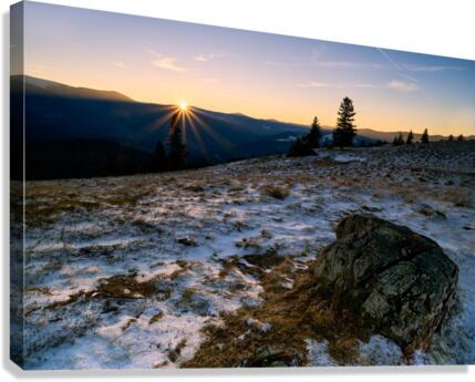 Sturburst Canvas Print