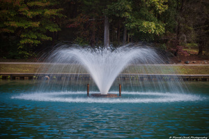 Fountain at C.G. Hill Memorial Park