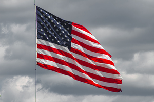 American Flag - Storms and Stripes