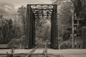 Elkin Creek Train Trestle in North Carolina