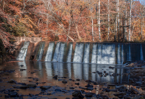 Spillway Dam at Big Elkin Creek