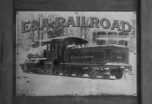Elkin Railroad Sign