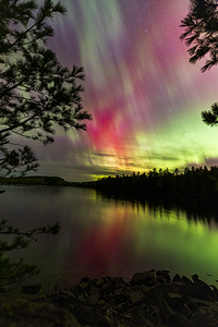 Boundary Waters Canoe Area Wilderness Aurora Borealis |  October 2024