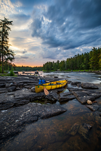 Basswood River Sunset