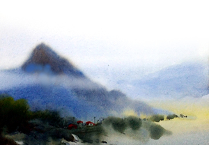 Himalaya Mountain Landscape