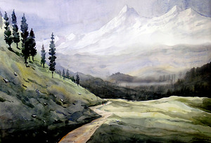 Himalaya Mountain Landscape