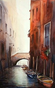 Early Morning Light Venice Canal