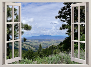 Walking the Redtail Trail in Boise National Forest