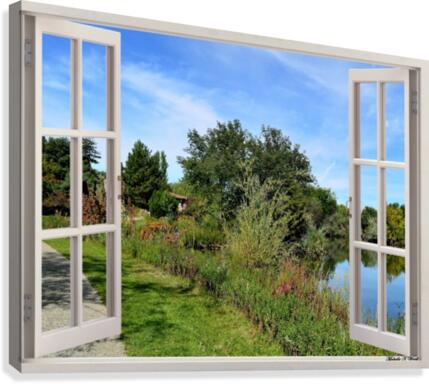 Lets Walk in the Park Canvas Print