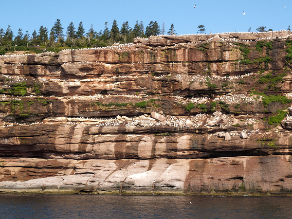 ABSTRACT CLIFFS NO.1 by Jean Mathieu Roy