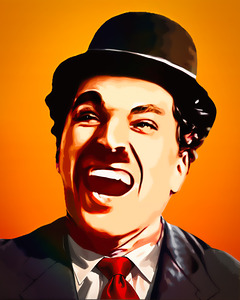 Chuck Laughs at the World Orange