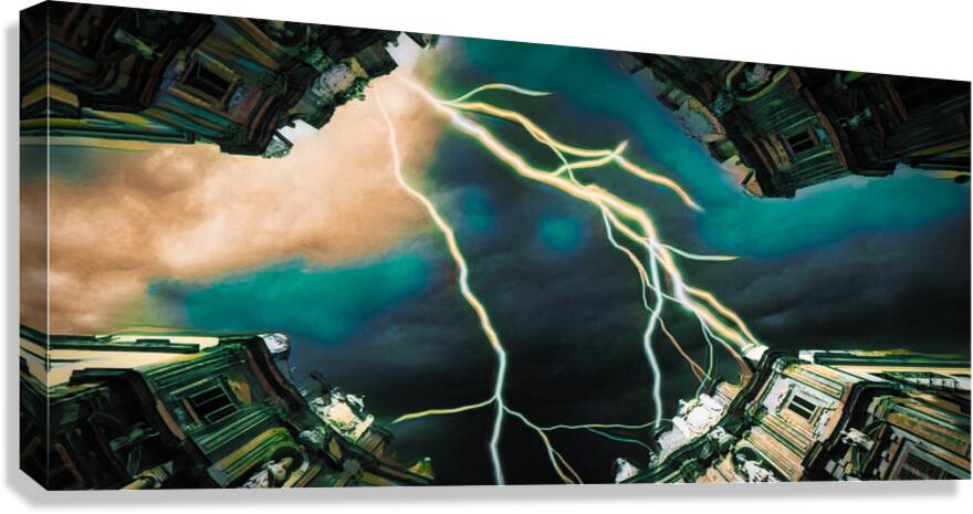 Electric Skye Canvas Print