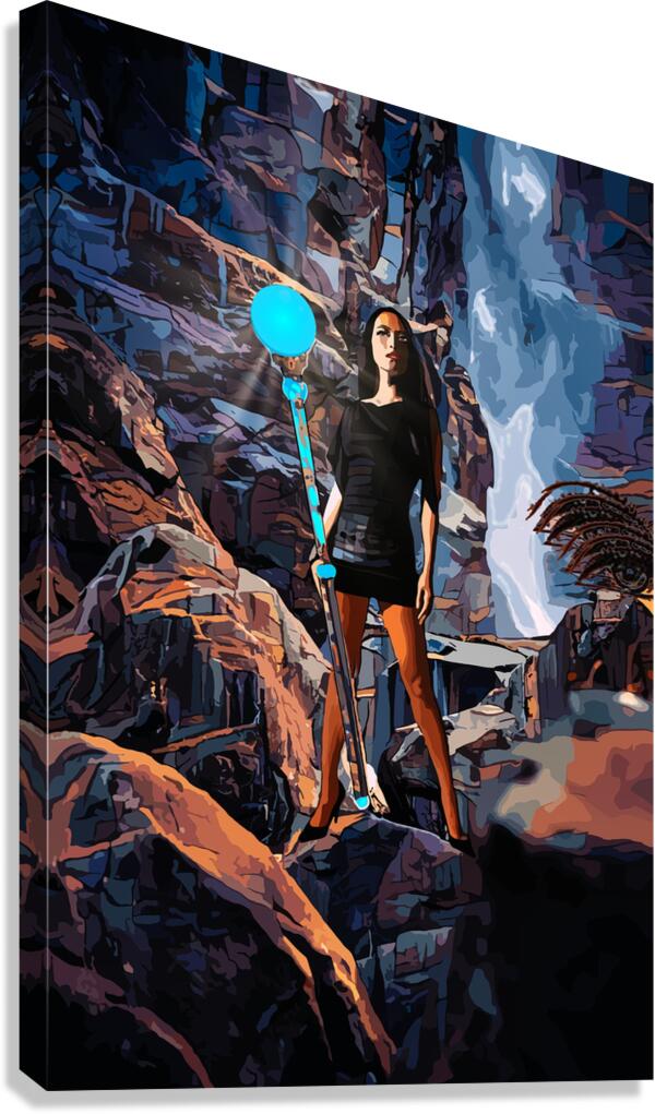 Orb Princess Canvas Print