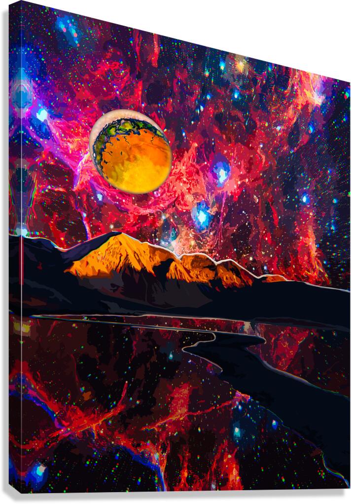 Planet Tso Canvas Print