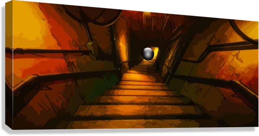 Pinball Run Canvas Print