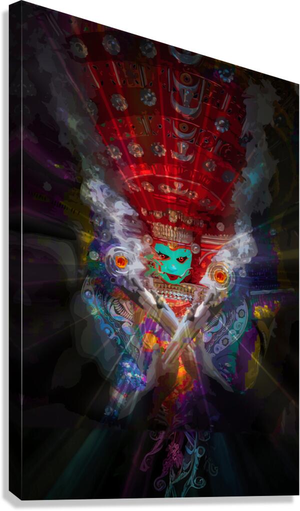 Theyyam Canvas Print