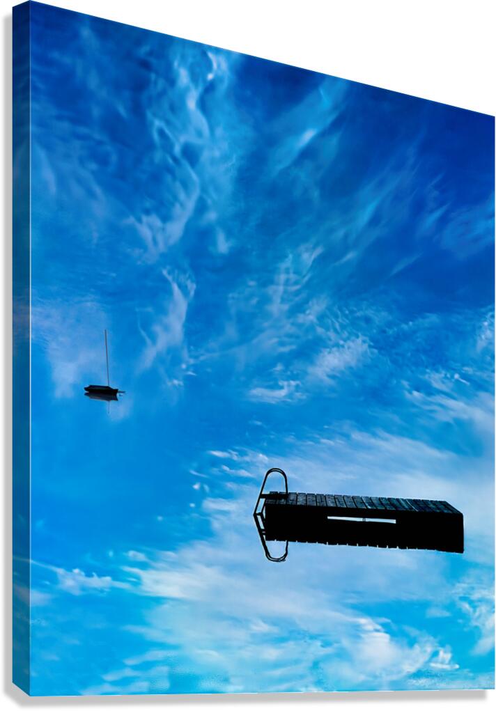 Misty Blue Canvas Print