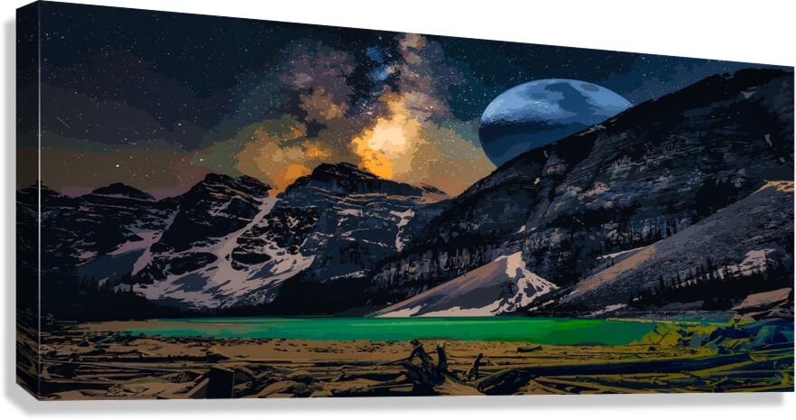Evendim Canvas Print