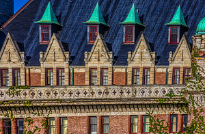 Brick Facade and Dormers