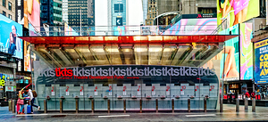 Broadway Ticket Booth at Times Square