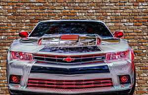 Old Brick Wall Different Colors