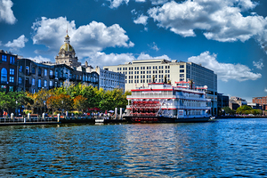 Georgia Queen at Savannah Dock