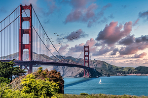 Golden Gate in Spring