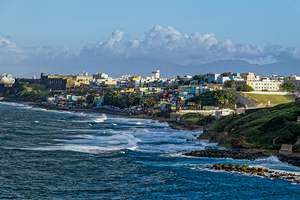 La Perla on the Coast of Puerto Rico