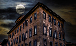 Old Building in Pisa Edit Art 2