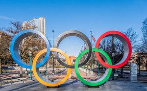 Olympic Rings in Atlanta