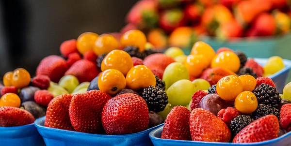 Baskets of Berries by Darryl Brooks