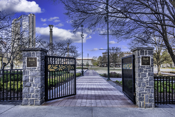 Gate to Olympic Centennieal Park Print