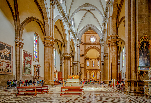 Inside Santa Maria del Fiore Print