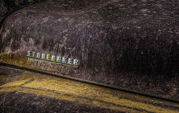 Rusty Studebaker Hood Print
