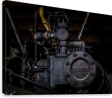 Old Case Engine Canvas Print