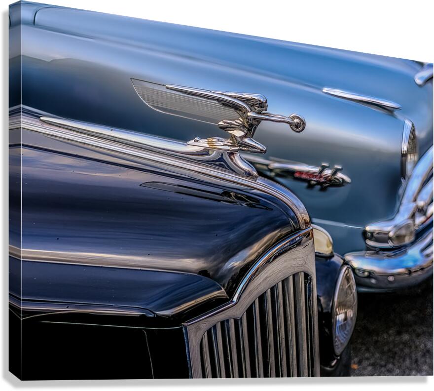 Classic Old Antique Hudson Automobile Canvas Print