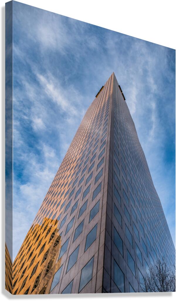 Angle of Georgia Pacific Building in Atlanta Canvas Print