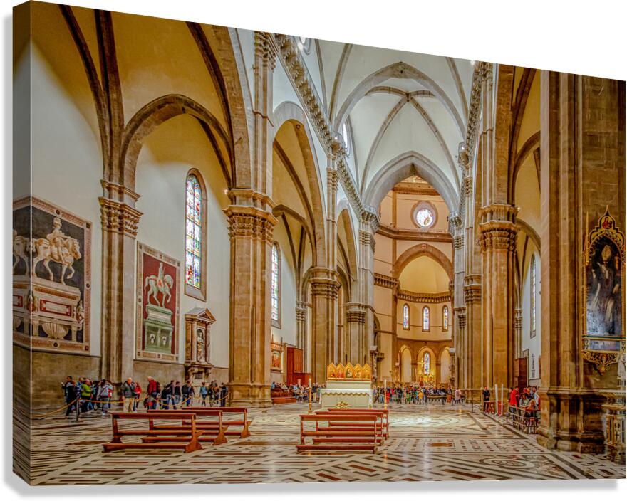 Inside Santa Maria del Fiore Canvas Print