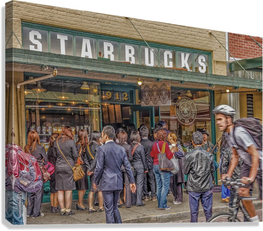 Original Starbucks Canvas Print